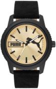 Puma Miesten kello P5106 Classic Kulta/Tekstiili Ø48 mm