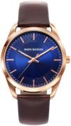 Mark Maddox Miesten kello HC2007-37 Classic Nahka Ø41 mm