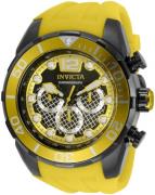 Invicta Miesten kello 35552 Pro Diver Monivärinen/Kumi Ø50 mm