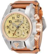 Invicta Miesten kello 34582 Beige/Nahka Ø52 mm