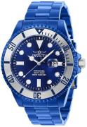 Invicta Miesten kello 27538 Pro Diver Sininen/Teräs Ø47 mm