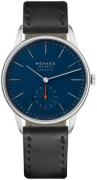 Nomos Glashütte N-343 Orion Sininen/Nahka Ø38.5 mm