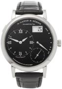 A. Lange & Söhne Miesten kello 117.028 Lange 1 Musta/Nahka