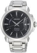 Seiko Miesten kello SNQ159P1 Premier Musta/Teräs Ø42 mm