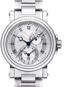 Breguet Miesten kello 5857ST-12-SZ0 Marine Hopea/Teräs Ø42 mm