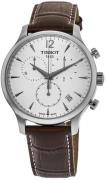 Tissot Miesten kello T116.617.16.037.00 T-Sport Hopea/Nahka Ø45 mm