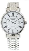 Longines Miesten kello L4.922.4.11.6 Presence Valkoinen/Teräs Ø40 mm