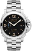 Panerai Miesten kello PAM00723 Luminor Musta/Teräs Ø44 mm