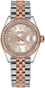 Rolex Naisten kello 279381RBR-0001 Lady-Datejust 28 Punakultaa/18K