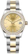 Rolex Naisten kello 278383RBR-0013 Datejust 31 Kullattu/18K