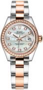 Rolex Naisten kello 279381RBR-0014 Lady-Datejust 28 Valkoinen/18K