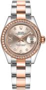 Rolex Naisten kello 279381RBR-0020 Lady-Datejust 28 Punakultaa/18K