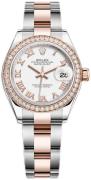 Rolex Naisten kello 279381RBR-0022 Lady-Datejust 28 Valkoinen/18K