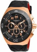 Technomarine Miesten kello TM-215064 Musta/Kumi Ø48 mm