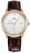 Omega Miesten kello 434.53.41.20.02.001 De Ville Prestige Hopea/Nahka