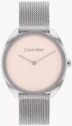 Calvin Klein Naisten kello 25200269 Blush Pinkki/Teräs Ø34 mm