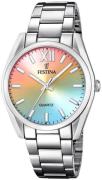 Festina Naisten kello F20622-H Boyfriend Monivärinen/Teräs Ø36.8 mm