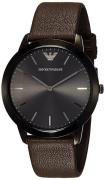 Emporio Armani Miesten kello AR2483 Musta/Nahka Ø43 mm