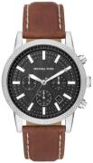 Michael Kors Miesten kello MK8955 Hutton VALUE_INKNOWN Musta/Nahka