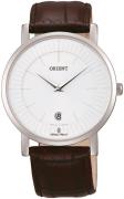 Orient Miesten kello FGW0100AW0 Classic Valkoinen/Nahka Ø38 mm