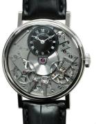 Breguet Miesten kello 7027BB-G9-9V6 Tradition Luurankokello/Nahka