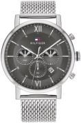 Tommy Hilfiger 99999 Miesten kello 1710396 Harmaa/Teräs Ø44 mm