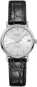 Longines Grande Classique Naisten kello L4.322.4.72.2 Hopea/Nahka