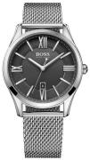 Hugo Boss Ambassador Miesten kello 1513442 Musta/Teräs Ø43 mm