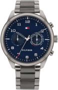 Tommy Hilfiger 99999 Miesten kello 1791782 Sininen/Teräs Ø44 mm