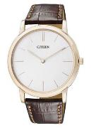 Citizen Leather Miesten kello AR1113-04A Valkoinen/Nahka Ø39 mm