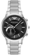 Emporio Armani Connected Miesten kello ART3000 Musta/Teräs Ø43 mm