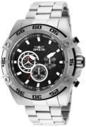 Invicta Speedway Miesten kello 25533 Musta/Teräs Ø52 mm