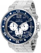 Invicta 99999 Miesten kello 30272 Sininen/Teräs Ø52 mm