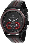 Maserati Traguardo Miesten kello R8871612023 Musta/Nahka Ø45 mm