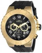 Invicta Pro Diver Miesten kello 24777 Musta/Kumi Ø51 mm