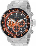 Invicta 99999 Miesten kello 33121 Musta/Teräs Ø52 mm