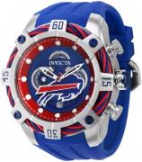 Invicta Nfl Miesten kello 35816 Sininen/Kumi Ø52 mm