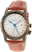 Glycine Airman Miesten kello GL0245 Hopea/Nahka Ø40 mm