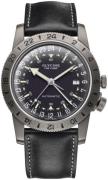 Glycine Airman Miesten kello GL0246 Musta/Nahka Ø40 mm