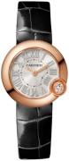 Cartier Ballon Blanc De Cartier Naisten kello WGBL0002 Hopea/Nahka