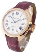 Cartier Cle De Cartier WJCL0012 Hopea/Nahka Ø40 mm