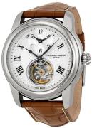 Frederique Constant Manufacture Miesten kello FC-938MC4H6 Hopea/Nahka