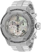 Invicta Jason Taylor Miesten kello 34276 Valkoinen/Teräs Ø52 mm