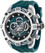 Invicta Nfl Miesten kello 35861 Vihreä/Kumi Ø52 mm