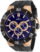 Invicta Pro Diver Miesten kello 30729 Sininen/Kumi Ø54 mm