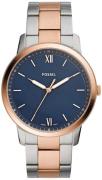 Fossil 99999 Miesten kello FS5498 Sininen/Punakultasävyinen Ø44 mm