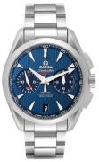 Omega Seamaster Aqua Terra 150m Co-Axial Chronograph GMT 43mm Miesten