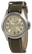 Hamilton Miesten kello H64451823 King Beige/Tekstiili Ø40 mm