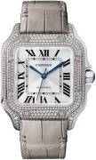 Cartier Miesten kello WJSA0014 Santos De Hopea/Nahka