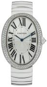 Cartier Naisten kello WB520010 Baignoire Hopea/18K valkokultaa